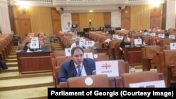 პარლამენტის საგარეო ურთიერთობათა კომიტეტის თავმჯდომარე ნიკოლოზ სამხარაძე ეუთოს საპარლამენტო ასამბლეაზე