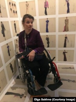 Sakhno and designs from her latest collection.
