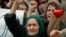 Митинг, посвященный годовщине массовой депортации чеченского народа. 23 февраля 2000 года