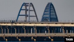 Керченский мост, архивное фото