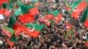 پاکستان تحریک انصاف ګوند تر دې وړاندې هم د عمران خان د خوشې کولو لپاره مظاهرې کړې دي - د ارشیف انځور 