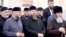 Глава Чечни Рамзан Кадыров и муфтий Чечни Салах Межиев (справа) на церемонии открытия новой мечети имени пророка Ибрагима. Иллюстративное фото