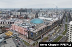 Bucharest Mall, in the east of the city, was built around the shell of a hunger circus.