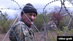 Russian troops recently placed barbed wire along the administrative line separating the breakaway region of South Ossetia from Georgia. (file photo)