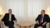 Prince Andrew, Duke of York (left) with Azerbaijan President Ilham Aliyev during a January 2010 meeting