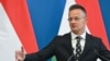 Унгарскиот министер за надворешни работи Петер Сијарто