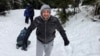 Иван Мысенко в горах в штате Орегон, США.
