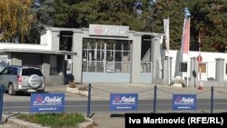 Zgrada fabrike "Krušik" u Valjevu, novembar 2019. godine