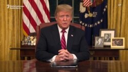 Trump Claims 'Humanitarian And Security Crisis' At U.S. Border