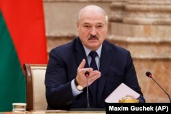 Belarusian strongman Alyaksandr Lukashenka (file photo)