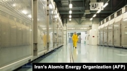 The interior of the Fordow uranium-conversion facility, northeast of the Iranian city of Qom. (file photo)