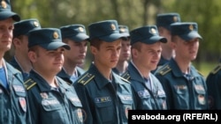 Супрацоўнікі МНС Беларусі, архіўнае фота