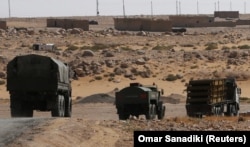 Although Russia has acknowledged the death of some of its citizens in the Deir al-Zor incident, it said "servicemen of the Russian Federation in no way took part." (file photo)