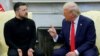 Президент США Дональд Трамп и с президент Украины Владимир Зеленский в Белом доме. Вашингтон, 28 февраля 2025 года
