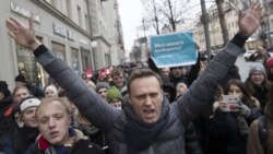 Алексей Навальный за несколько минут до задержания. 28 января 2018 года