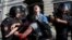 Задержания на протестной акции в Москве. 27 июля 2019 года