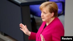 Kancelarja gjermane, Angela Merkel.