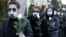 Акция протеста против тюремных сроков журналистам. Минск, 2 марта 2021 года