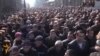 WATCH: Crowds spilled out of the church and into the streets at the funeral of the six members of an Armenian family allegedly killed by a Russian soldier. Members of parliament and other public figures joined relatives and other mourners. (RFE/RL's Armenian Service)