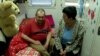 Tonya and her husband live in temporary housing in the Ukrainian city of Zaporizhzhya and are unsure if they would ever try to return to their home in the Donetsk region.