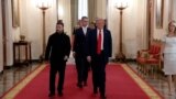 United States - Zelenskyy and Trump meeting in Washington - Reuters screen grab
