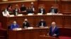 Kryeministri i Shqipërisë, Edi Rama, gjatë një fjalimi në Kuvendin e Shqipërisë - Fotografi nga arkivi.