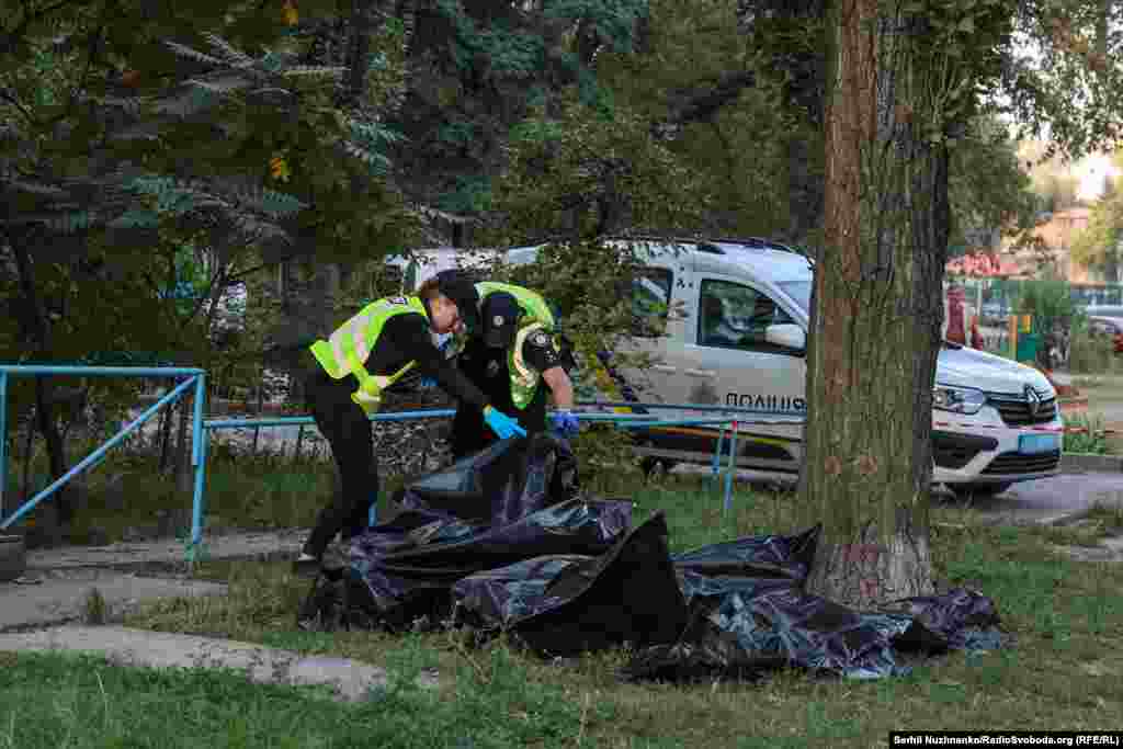 Kyiv authorities say the death toll from the Russian attack stood at 23 as of August 29 and was likely to climb.