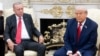 Рэджэп Эрдаган і Дональд Трамп на сустрэчы ў Вашынгтоне (ЗША), 25 верасьня 2025 году