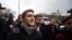 Егор Жуков покидает Кунцевский суд Москвы после приговора